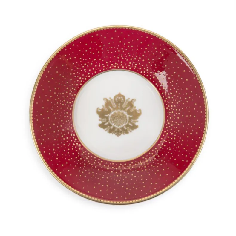 Acanthus Pink Coffee Cup And Saucer