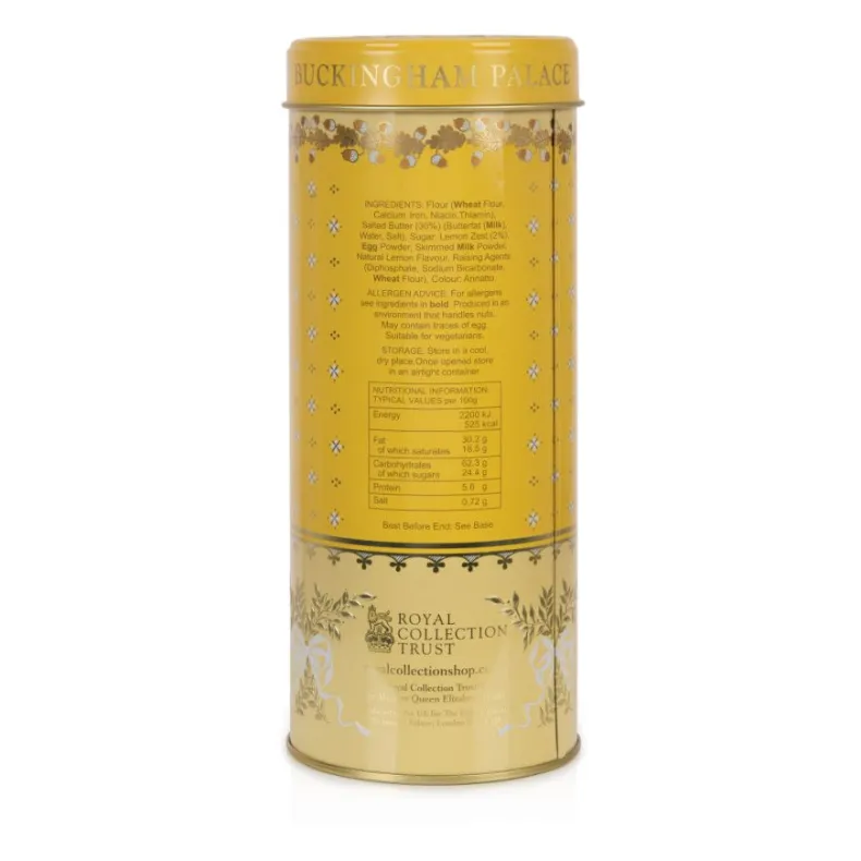 Buckingham Palace Lemon Shortbread Biscuit Tin