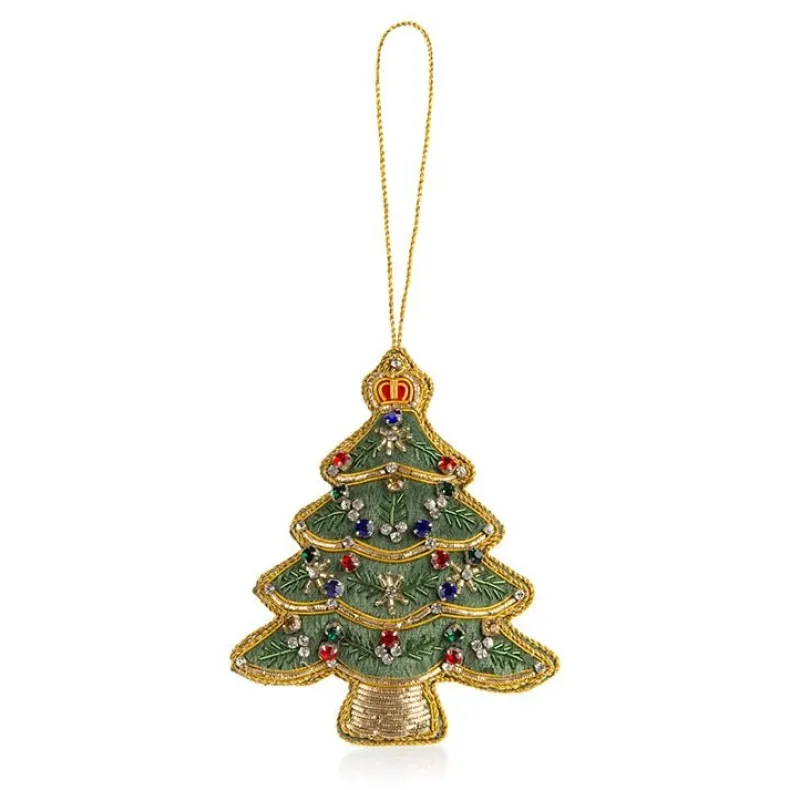 Buckingham Palace Velvet Christmas Tree Decoration