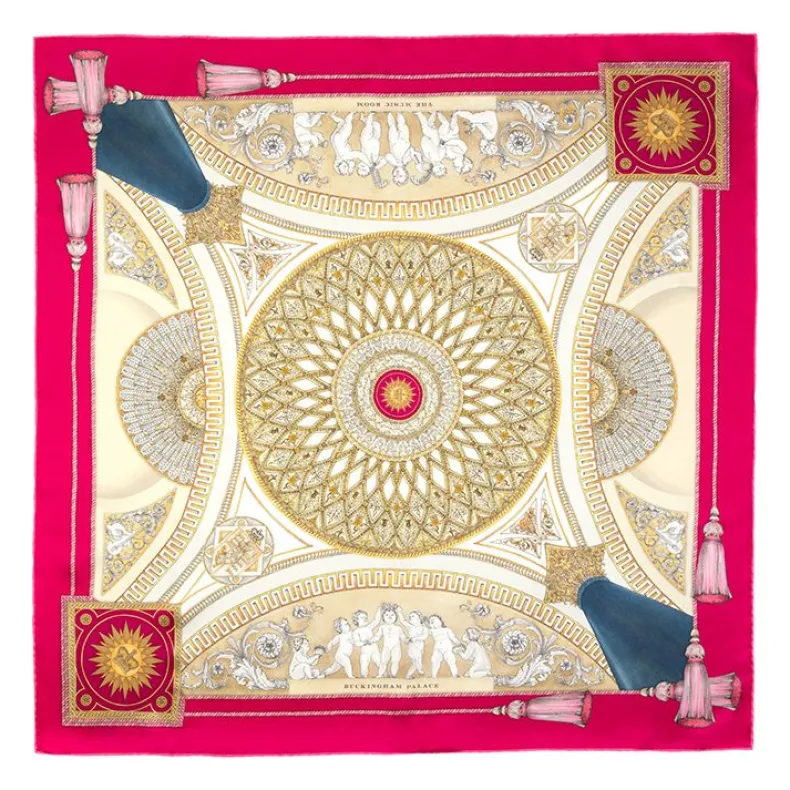 Buckingham Palace Music Room Silk Scarf