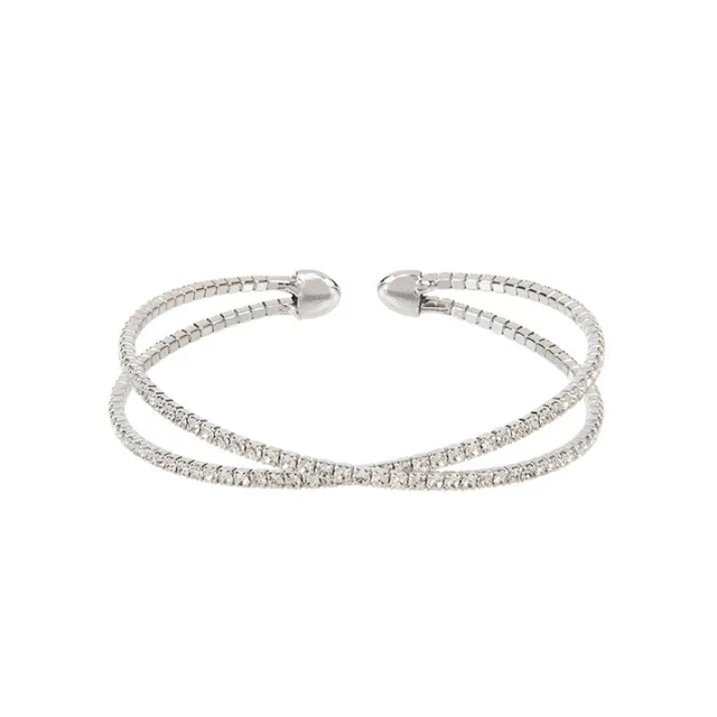 Crystal Cross Bracelet