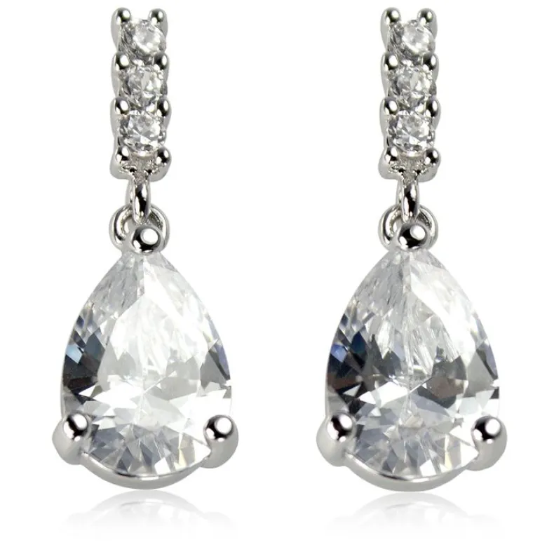Crystal Drop Earrings