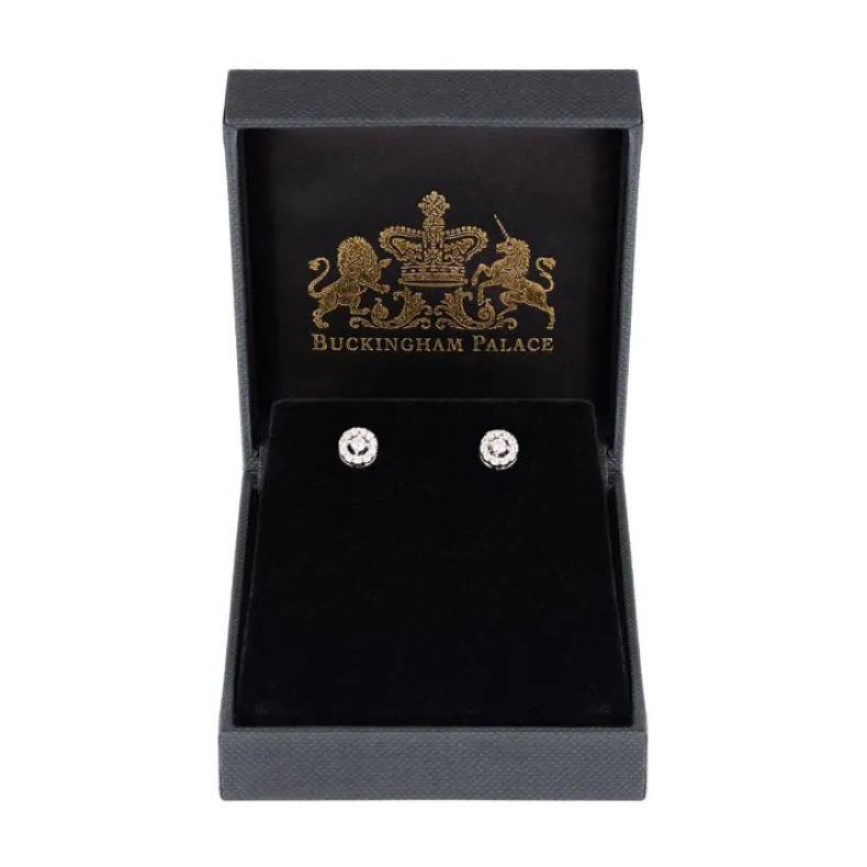 Diamante Stud Earrings