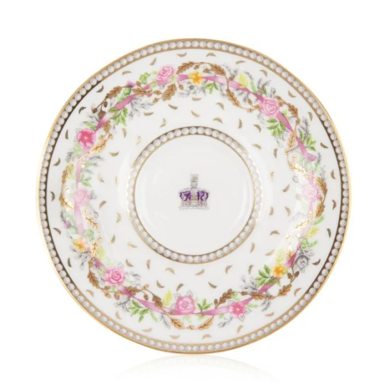Queen Elizabeth Ii Commemorative Teacup And Saucer