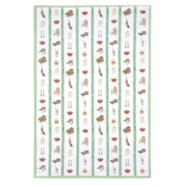 Queen Mary'S Dolls' House Tea Towel