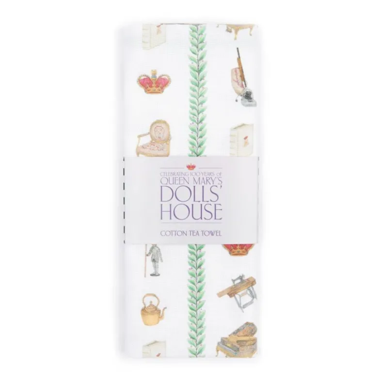 Queen Mary'S Dolls' House Tea Towel