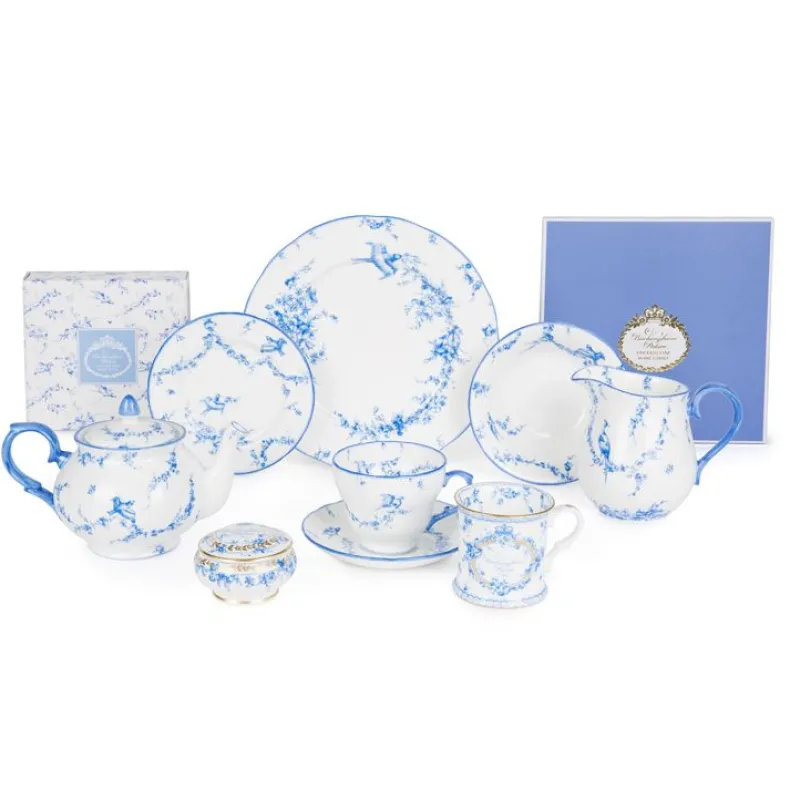 Royal Birdsong Gilded Breakfast Cup And Saucer