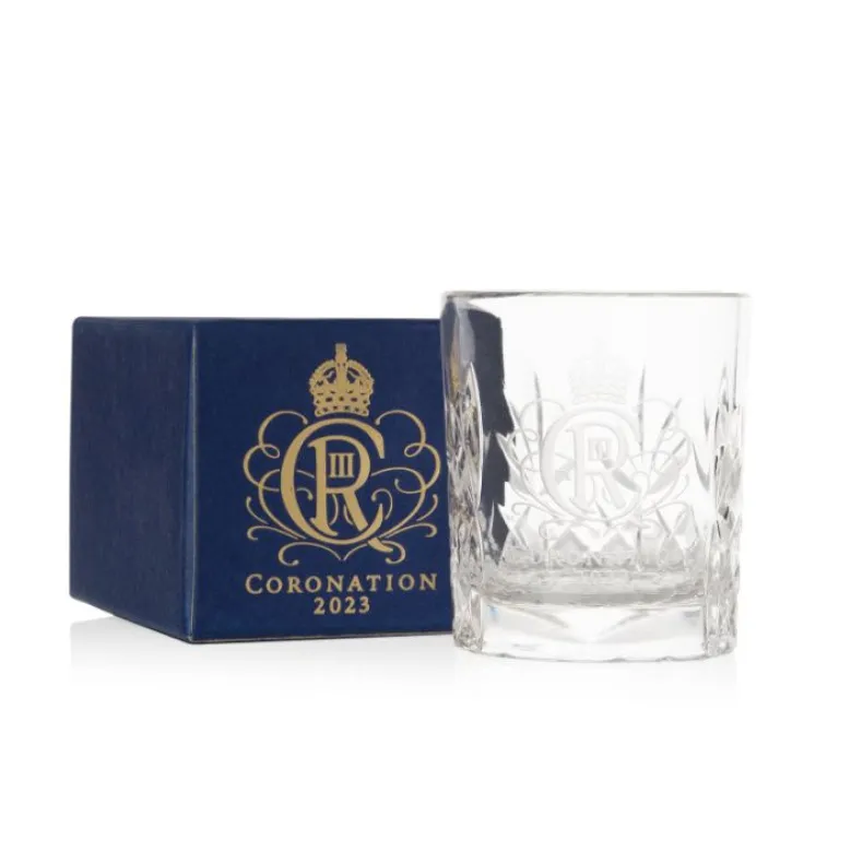 The Coronation Crystal Tot Glass