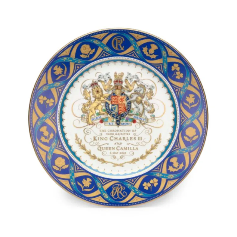 The Coronation Dessert Plate