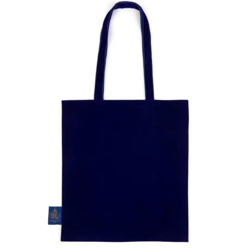 The Coronation Velvet Tote Bag