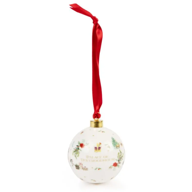 The Palace Of Holyroodhouse Fine Bone China Bauble